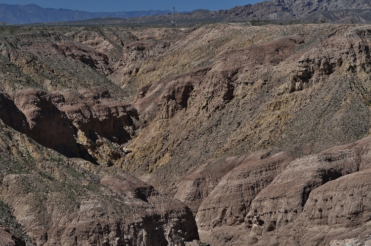 badlands of the state park